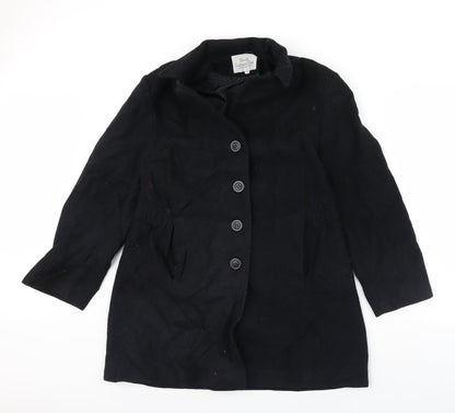 Preworn Womens Blue   Jacket Coat Size 16