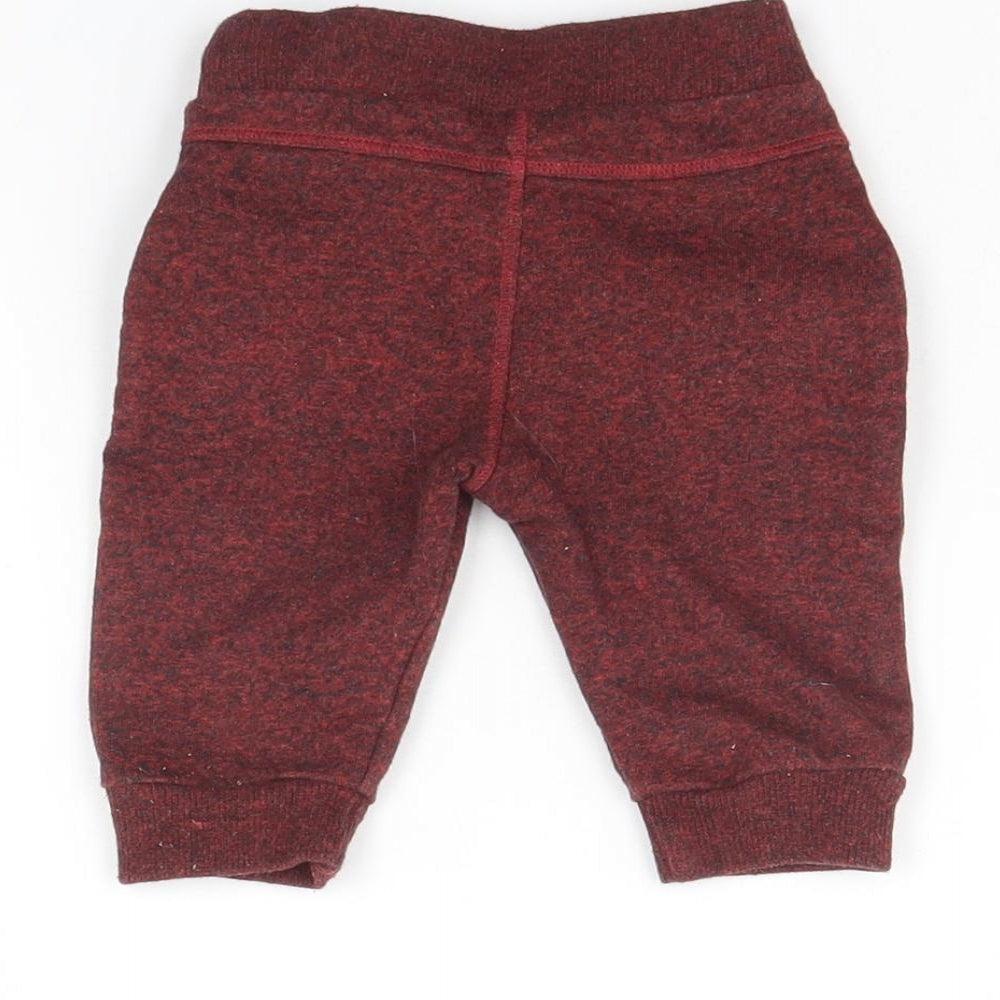Disney Baby Baby Red   Jogger Trousers Size 0-3 Months  - Mickey and Friends