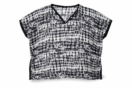Womens UK Size L F&F Black Basic Blouse
