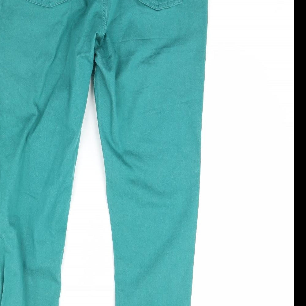 M&S Womens Green   Jegging Jeans Size 36 in L29 in