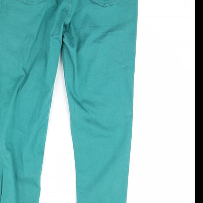 M&S Womens Green   Jegging Jeans Size 36 in L29 in