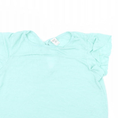 NOW  Womens Green   Basic T-Shirt Size 18
