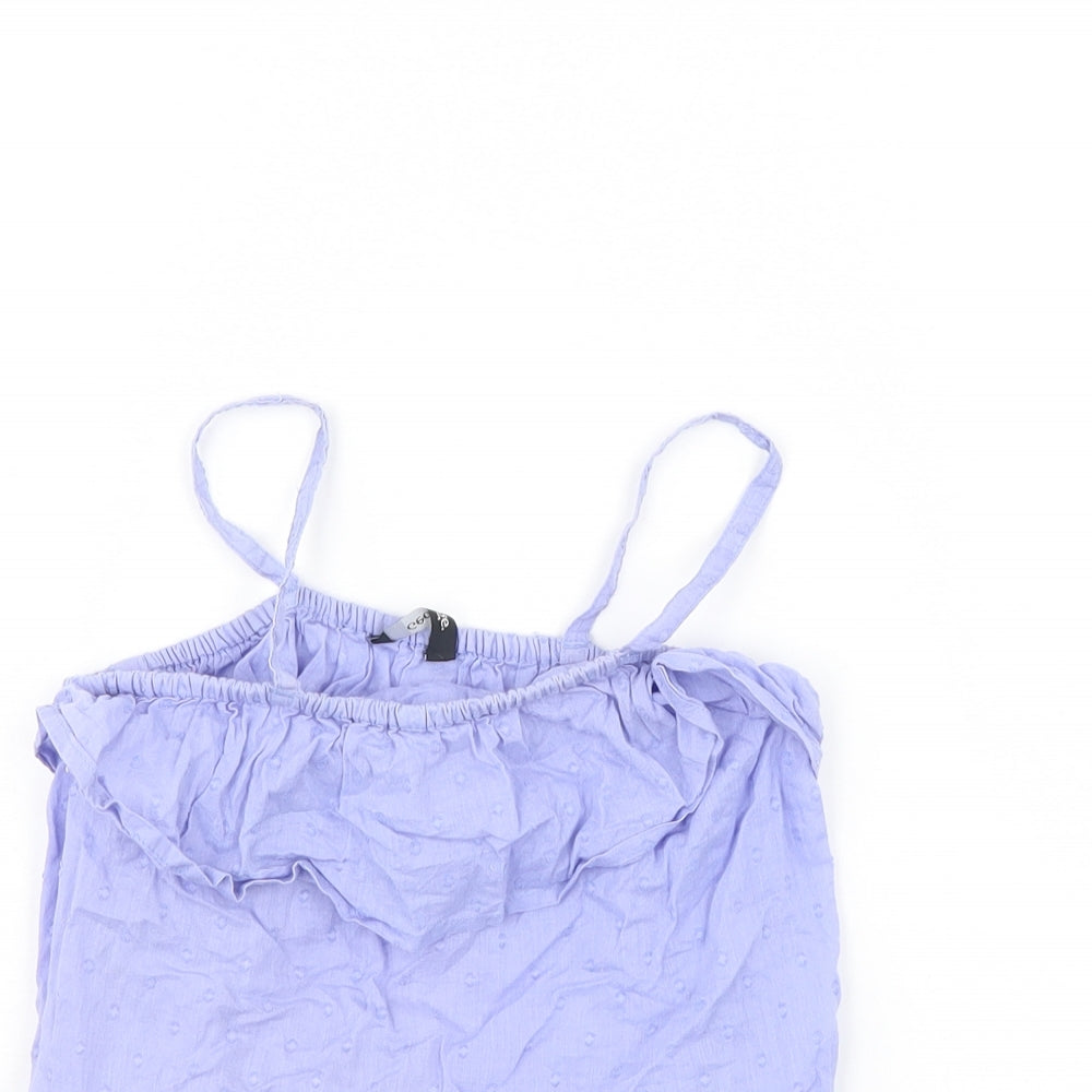 George Girls Purple   Cropped Tank Size 5 Years