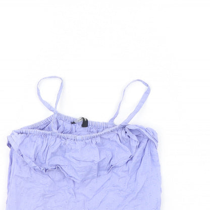 George Girls Purple   Cropped Tank Size 5 Years