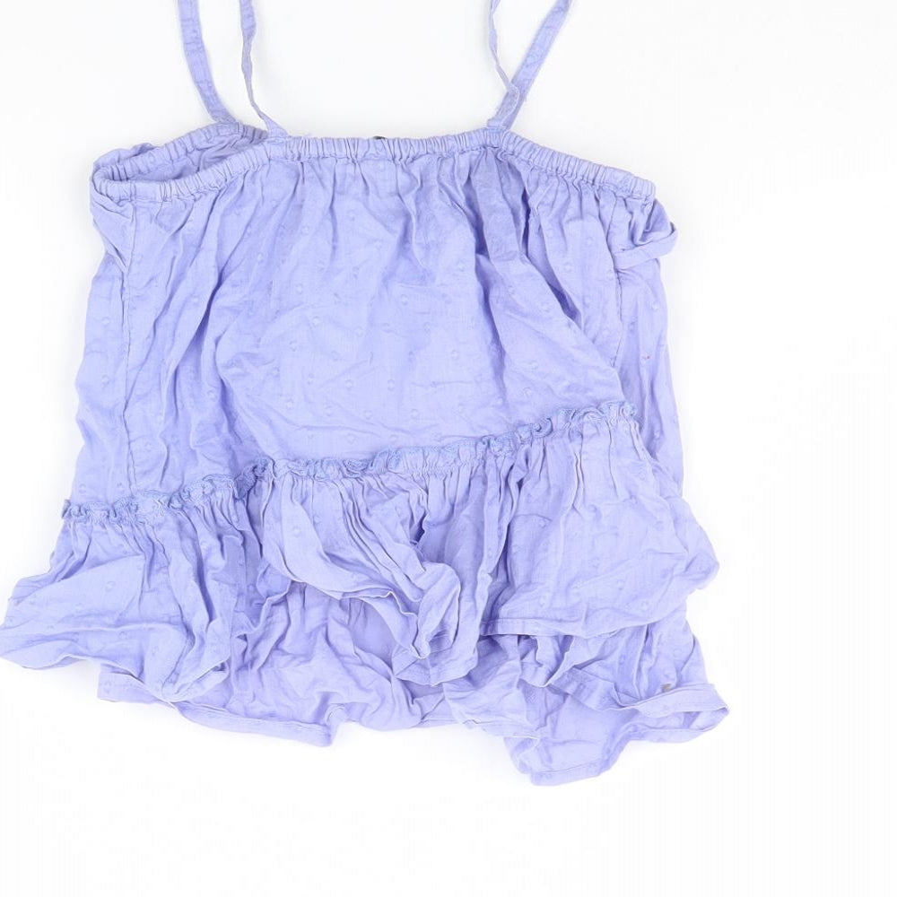 George Girls Purple   Cropped Tank Size 5 Years