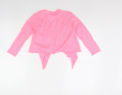 Back view of Next girls’ pink jacket, size 7, years