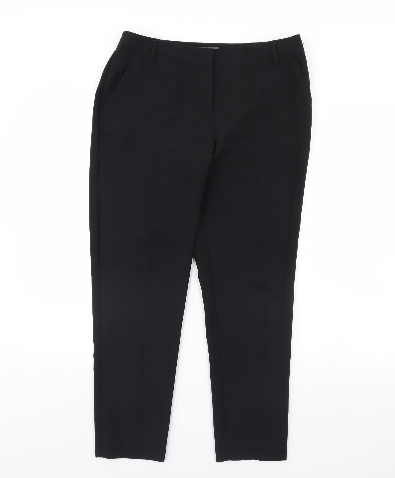 Primark Womens Black   Dress Pants Trousers Size 12 L30 in