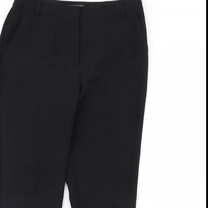 Primark Womens Black   Dress Pants Trousers Size 12 L30 in