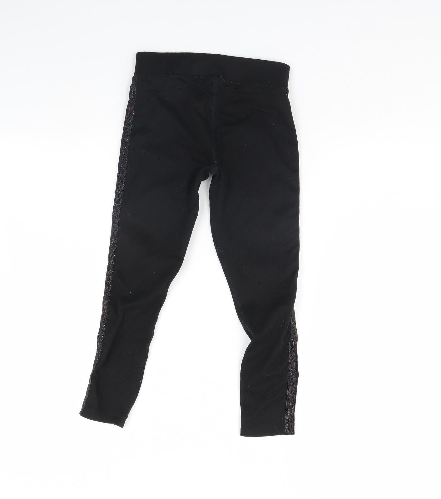 NEXT Girls Black   Bloomer Trousers Size 7 Years