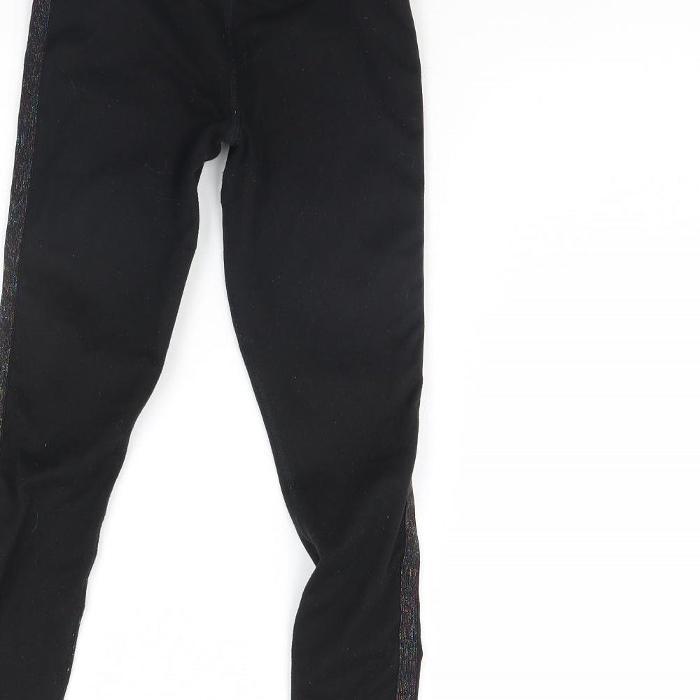 NEXT Girls Black   Bloomer Trousers Size 7 Years