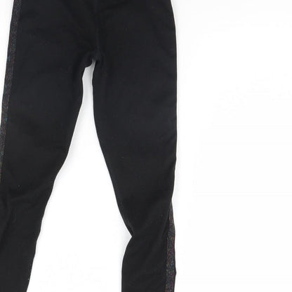 NEXT Girls Black   Bloomer Trousers Size 7 Years