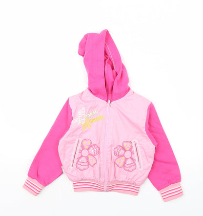 Preworn Girls Pink   Jacket  Size 2 Years  - Hannah Montana