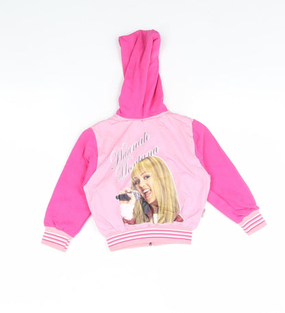 Preworn Girls Pink   Jacket  Size 2 Years  - Hannah Montana