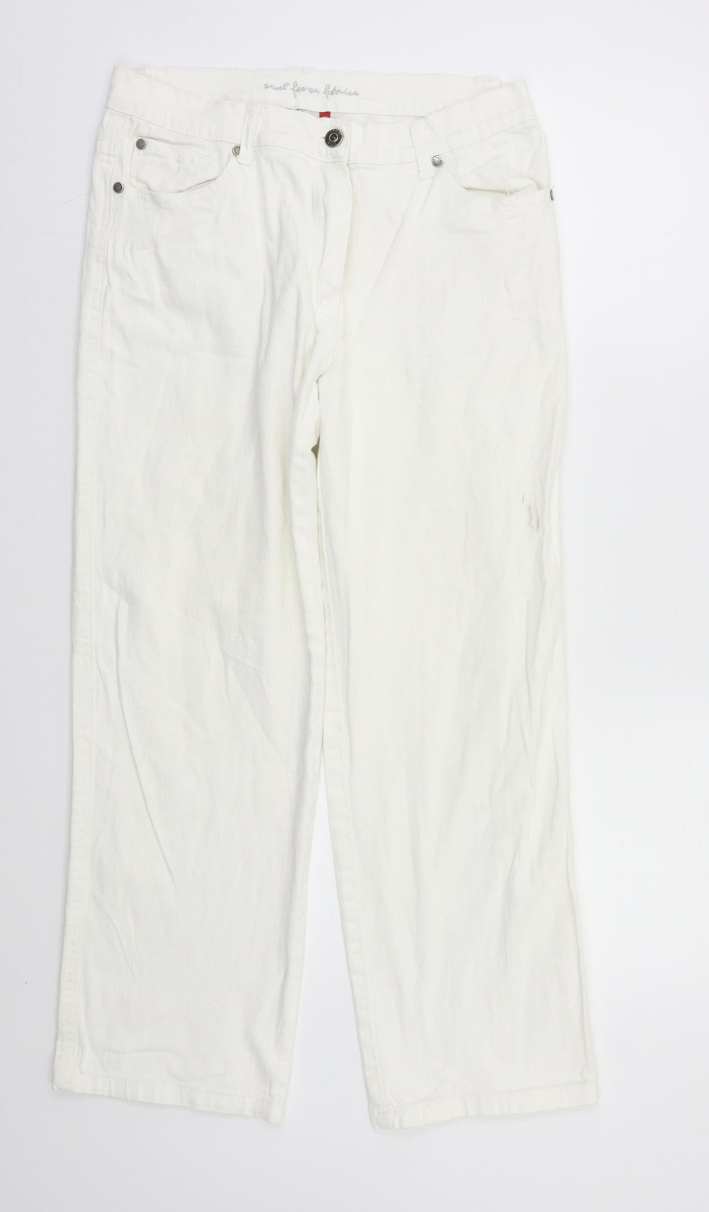 Benotti Womens White   Bootcut Jeans Size 12 L25 in