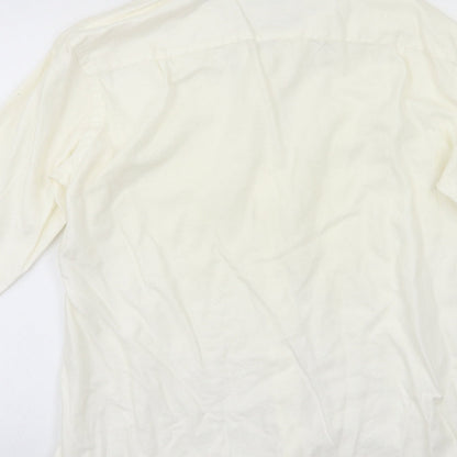 NEXT Mens White    Button-Up Size S