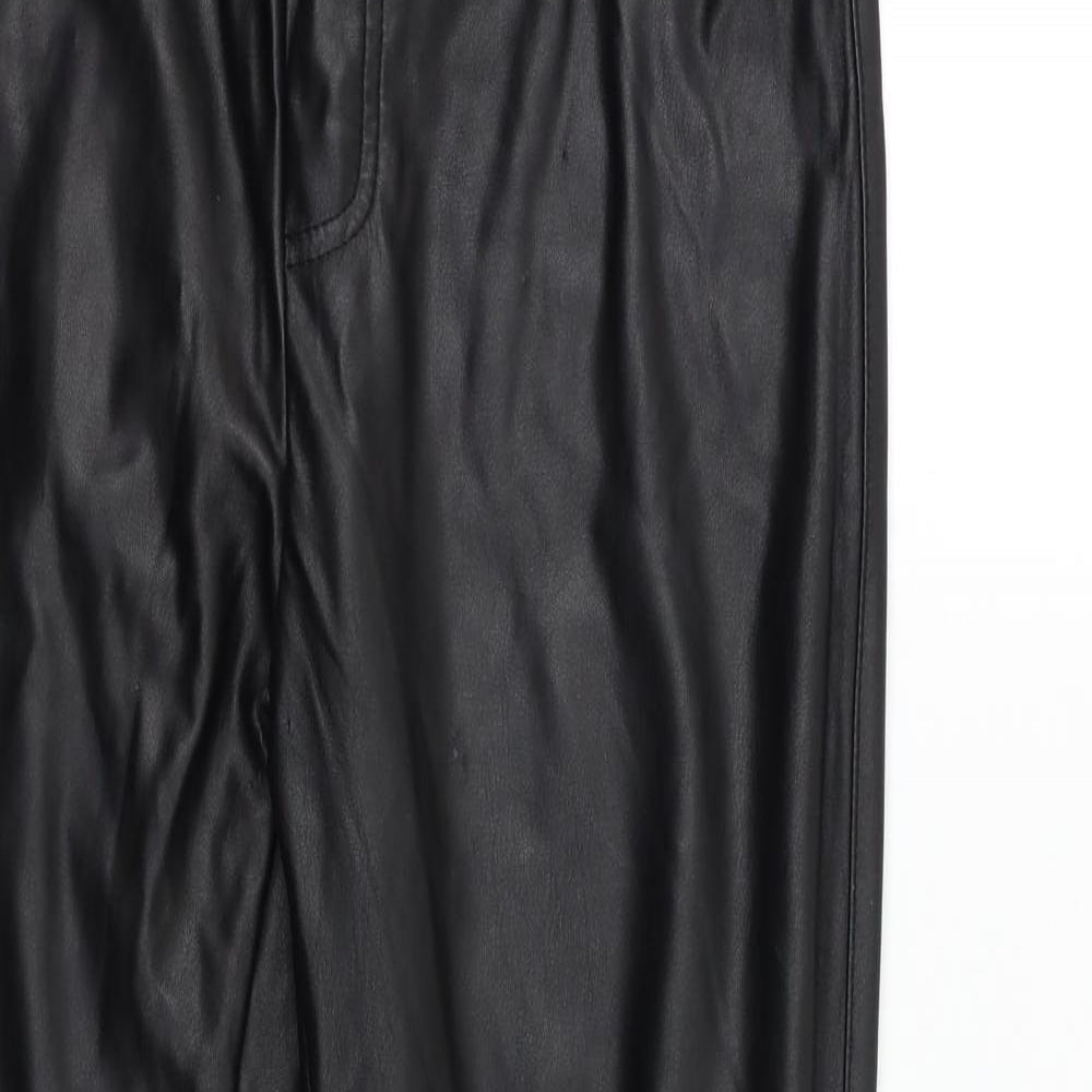 Womens UK Size 12 Primark Regular Fit Jegging Black Trousers