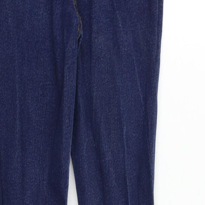 Boohoo Womens Blue   Skinny Jeans Size 8 L30 in