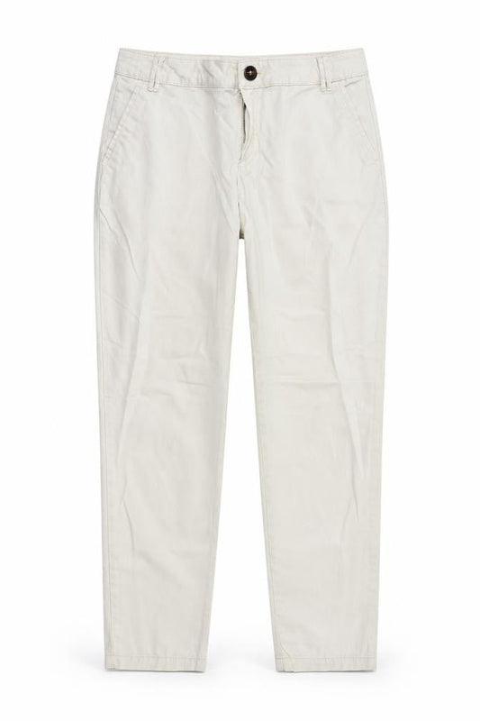 Womens UK Size 10 Mango Regular Fit Skinny White Jeans