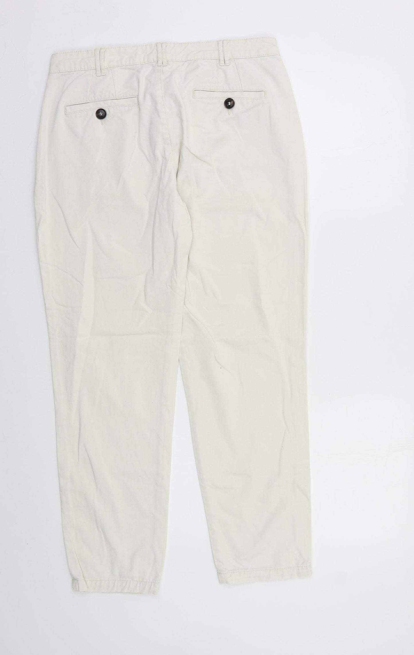 Mango Womens White   Skinny Jeans Size 10 L25 in