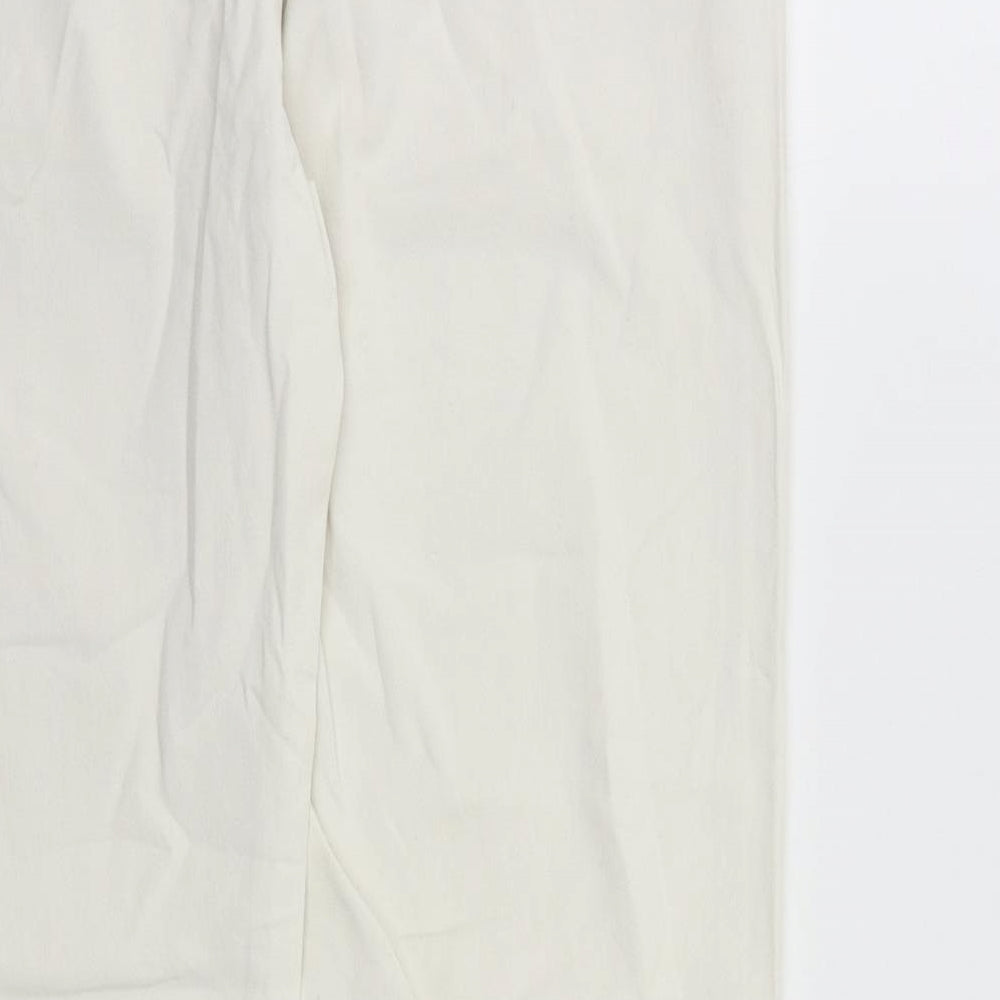 Mango Womens White   Skinny Jeans Size 10 L25 in