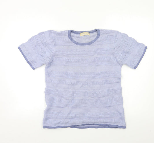 Daxon Womens Blue   Pullover Jumper Size 10