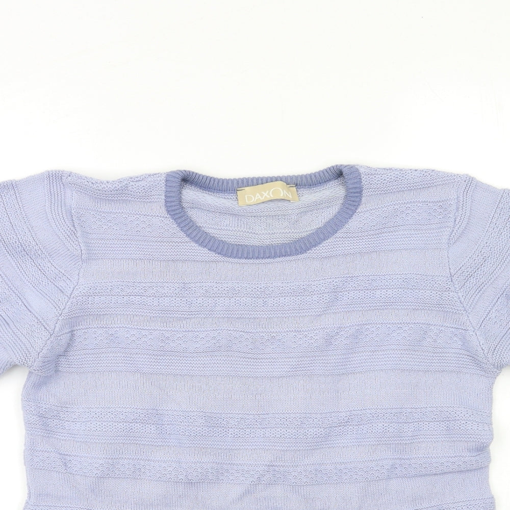 Daxon Womens Blue   Pullover Jumper Size 10