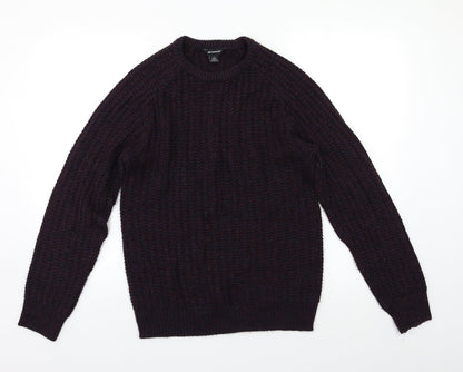 Cedar Wood State Mens Purple   Pullover Jumper Size S