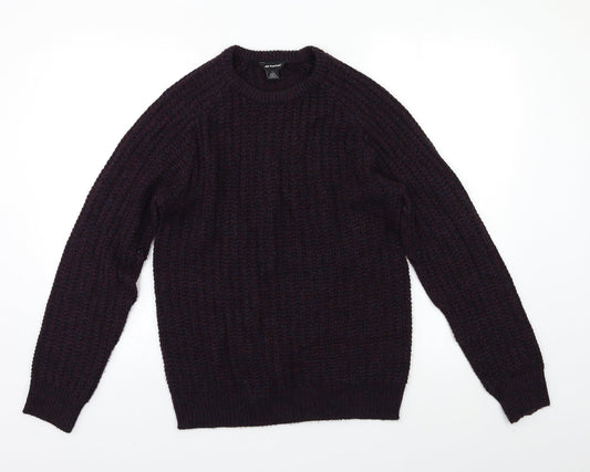 Cedar Wood State Mens Purple   Pullover Jumper Size S