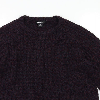 Cedar Wood State Mens Purple   Pullover Jumper Size S
