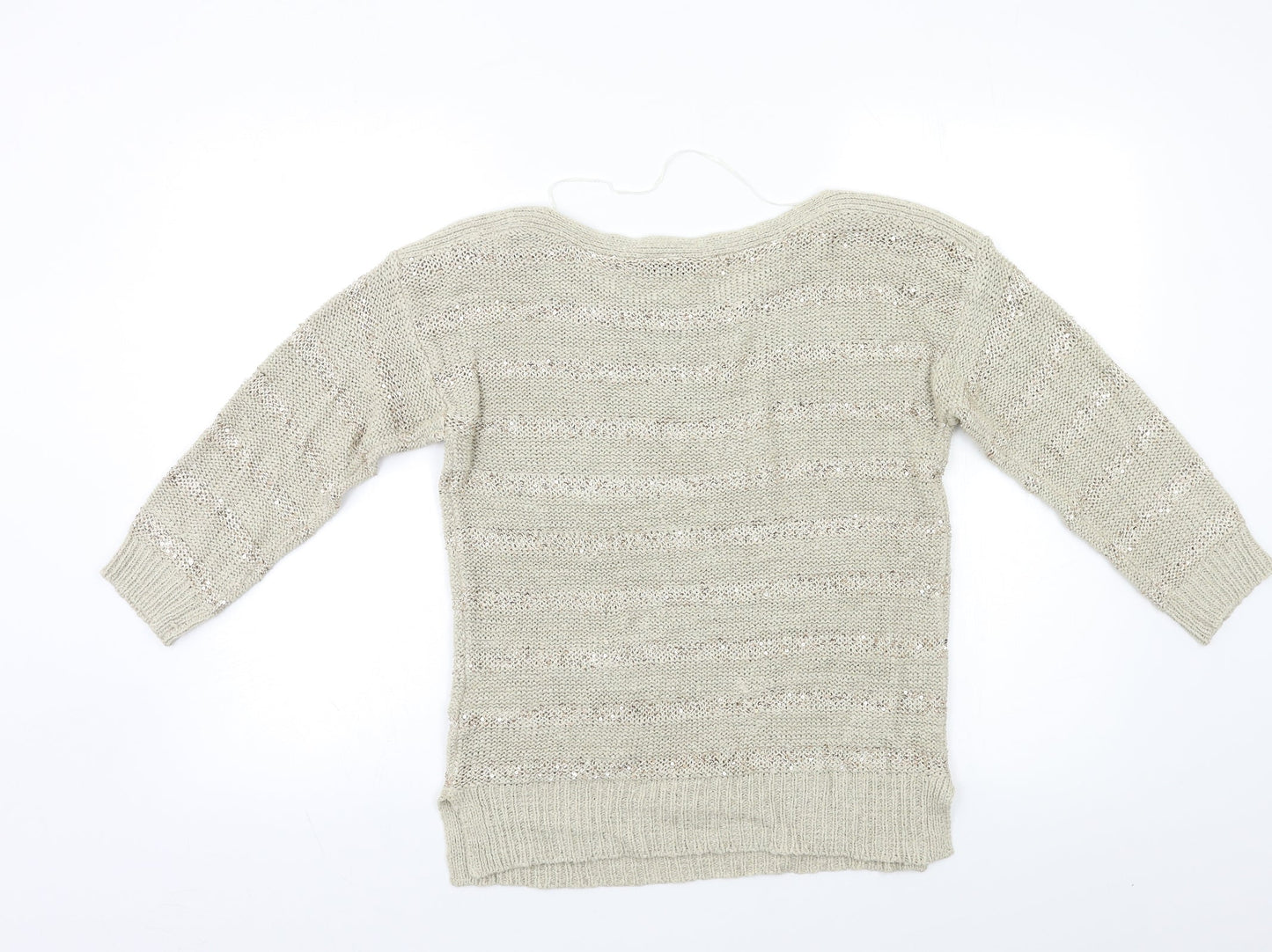 Womens UK Size S Wallis Beige Pullover Jumper