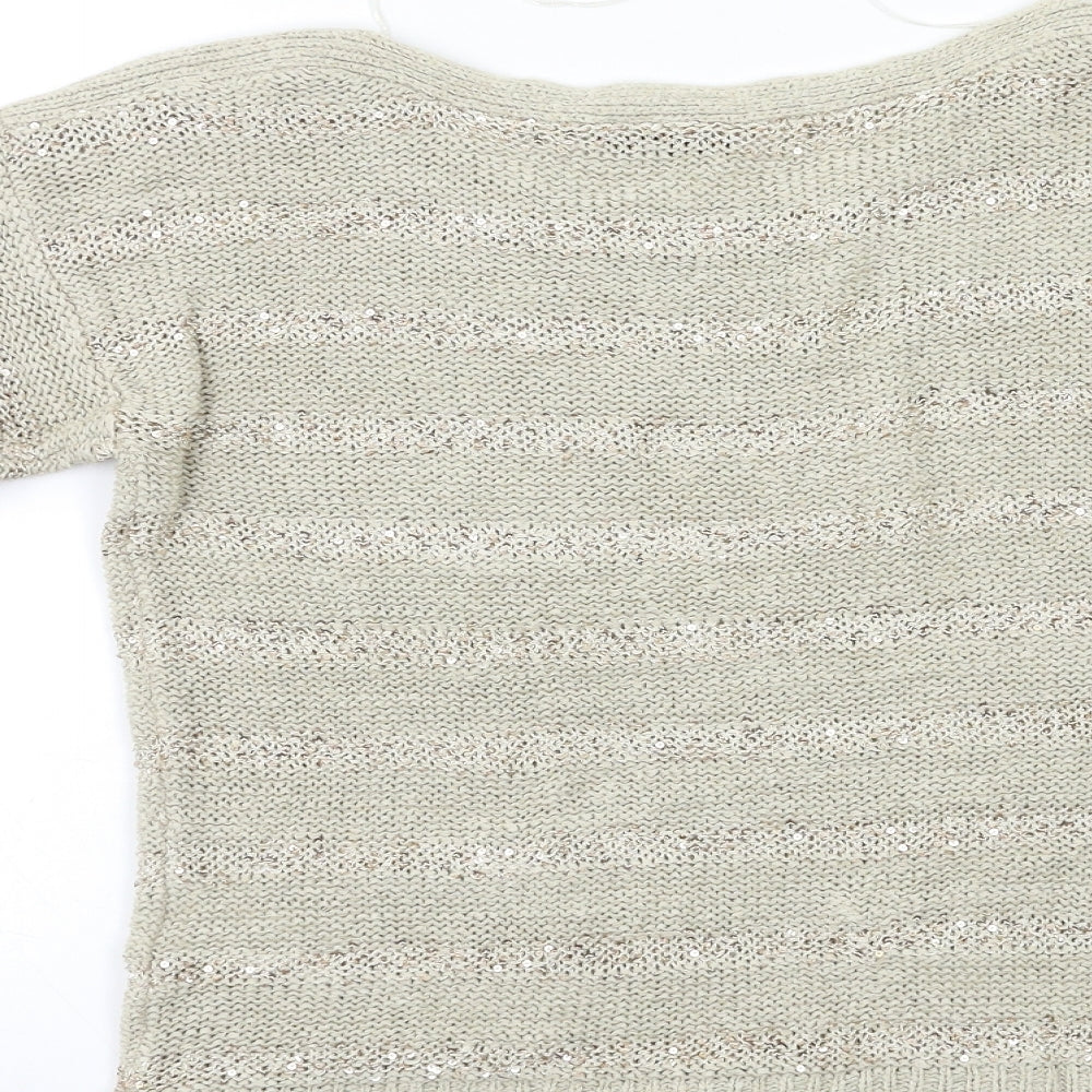 Womens UK Size S Wallis Beige Pullover Jumper