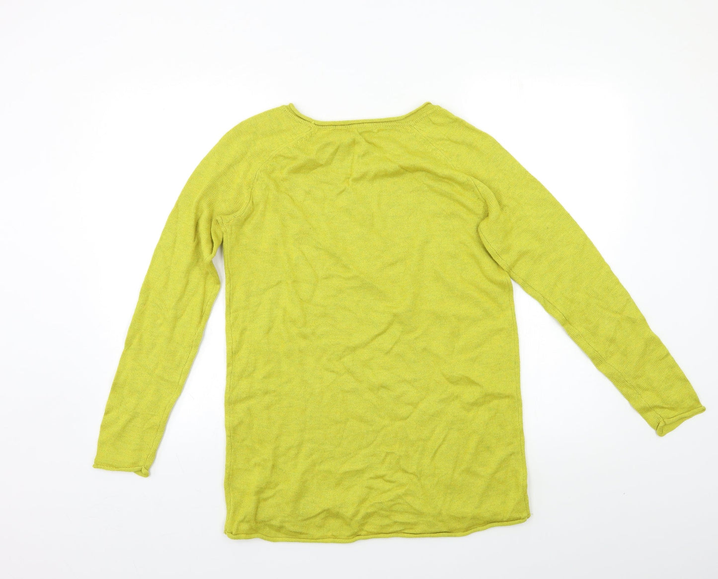 Womens UK Size S H&M Yellow Pullover Jumper