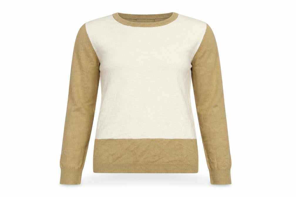 Womens UK Size 10 NEXT Beige Pullover Jumper