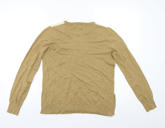 Womens UK Size 10 NEXT Beige Pullover Jumper