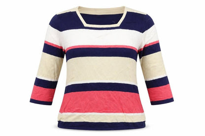 Womens UK Size L Alexara Multicoloured Pullover Jumper
