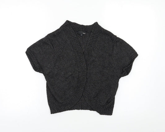 Womens UK Size 14 NEXT Black Shrug Jumper