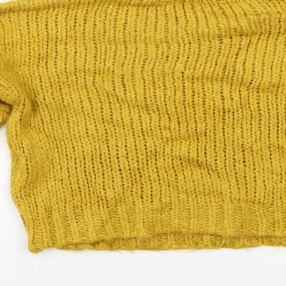 New Look Girls Yellow   Pullover Jumper Size 14 Years