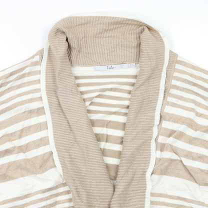 Womens UK Size XL Isle Beige Cardigan Jumper