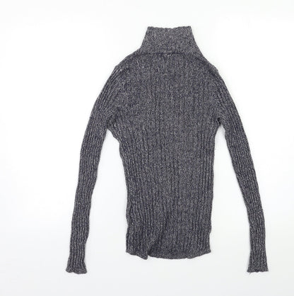 H&M Womens Grey   Pullover Jumper Size XS