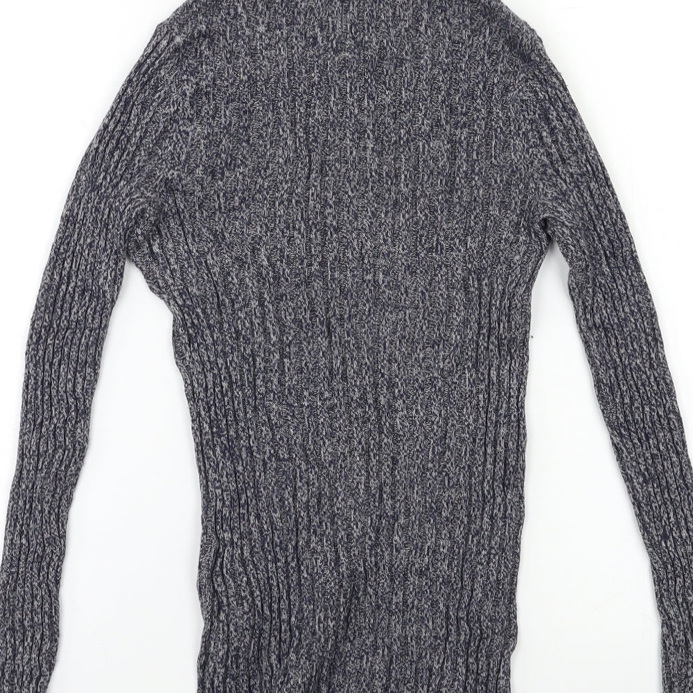 H&M Womens Grey   Pullover Jumper Size XS