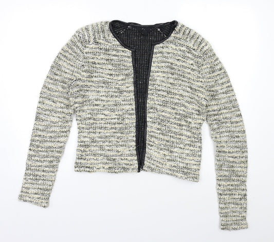 H&M Womens Beige   Jacket Blazer Size M