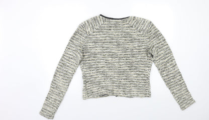 H&M Womens Beige   Jacket Blazer Size M