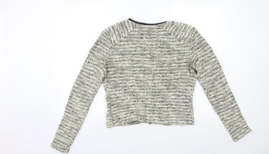 H&M Womens Beige   Jacket Blazer Size M