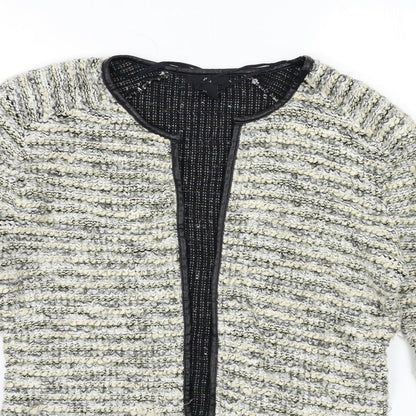 H&M Womens Beige   Jacket Blazer Size M