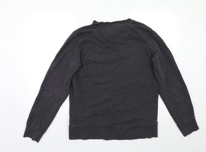 Mens UK Size L Brave Soul Grey Pullover Sweatshirt