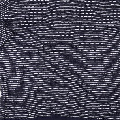 H&M Mens Blue Striped  Pullover Jumper Size L