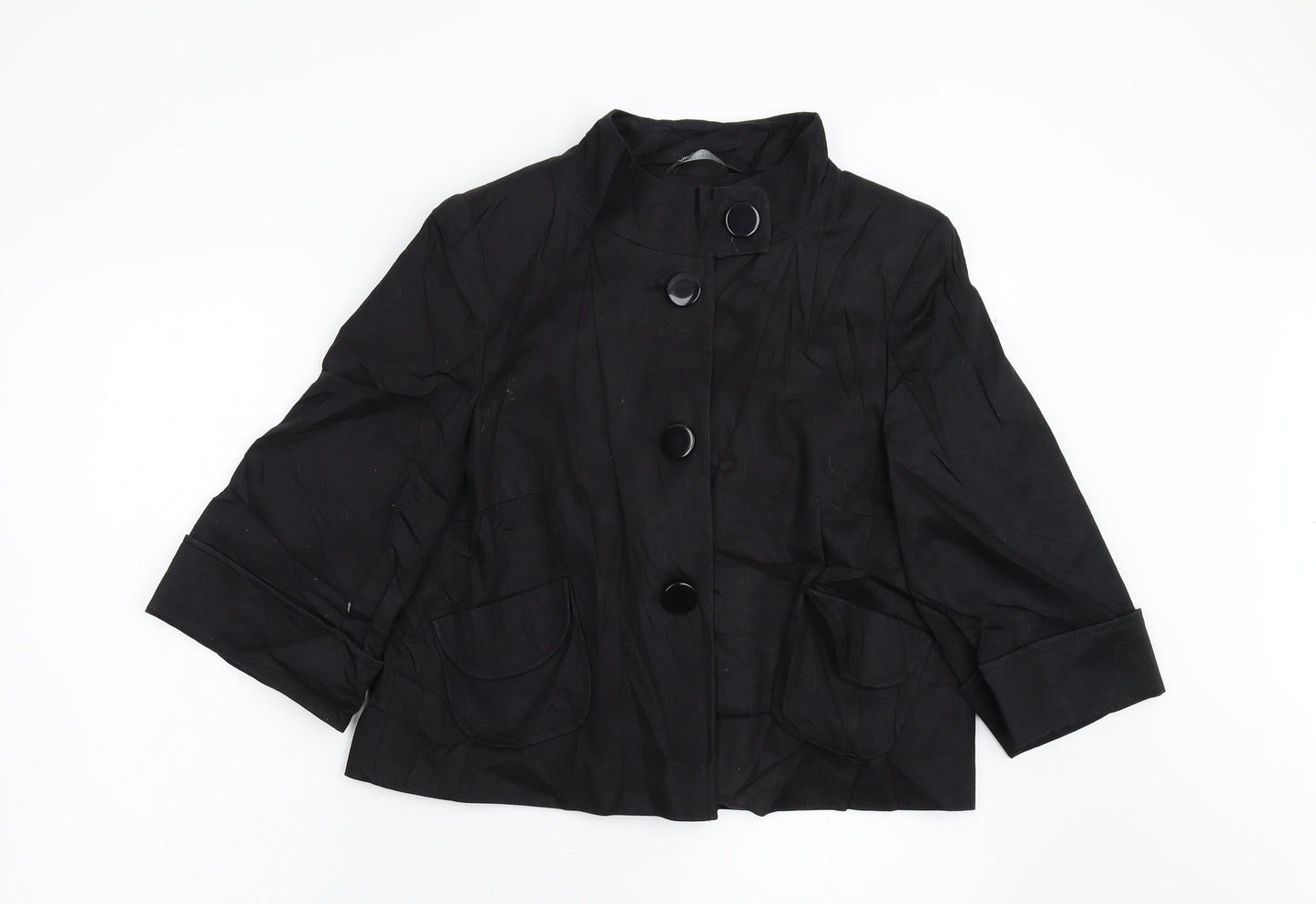 Womens UK Size 10 BHS Black Jacket