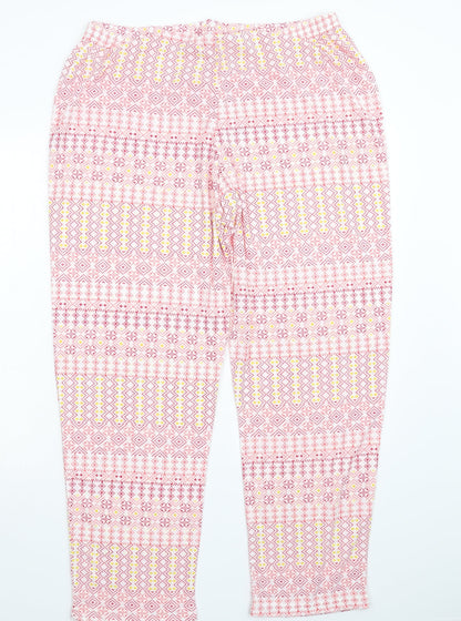 Womens UK Size XL Damart Regular Fit  Multicoloured Trousers