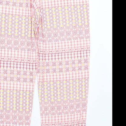 Womens UK Size XL Damart Regular Fit  Multicoloured Trousers