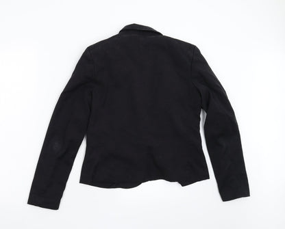 Divided Womens Black   Jacket Blazer Size 12